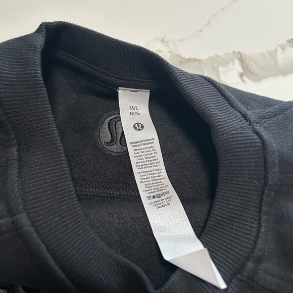 lululemon athletica Black Scuba Sweatshirt - Picture 5 of 6